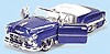 Show product details for Jada Toys Dub City - OldSkool Bel Air Conv. w/ KMC SS Rims (1953, 1:24, Asstd.) 50257A/32