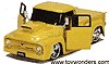 Show product details for BIGTIME Muscle - Ford F-100 Pick Up w/ Winter Park Rims (1956, 1:24, Asstd.) 90487CB