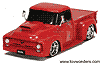 Show product details for Jada Toys Bigtime Muscle - Ford F100 Pick Up w/ JD-1 Rims (1956, 1:24, Asstd.) 90487KI