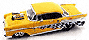 Show product details for Jada Toys Bigtime Muscle - Chevy Bel Air Hard Top w/ Engine Blower (1957, 1:24, Asstd.) 91612PD
