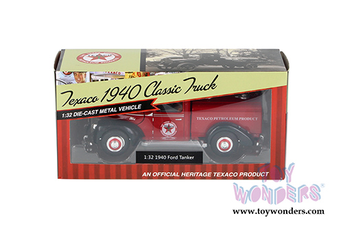 Texaco - Texaco Ford Tanker (1940, 1/32 scale diecast model car, Red w/Black) 0610R