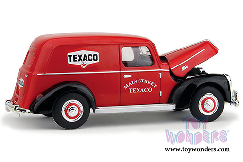 Texaco - Texaco Ford Panel Van (1940, 1/32 scale diecast model car, Red w/Black) 0611R