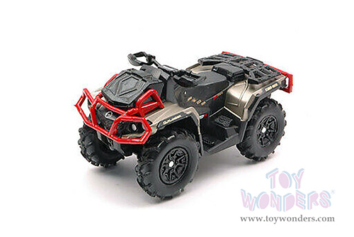 New Ray - Mini CAN-AM Outlander X MR1000R ATV (1/20 scale diecast model car, Black/Red) 07373