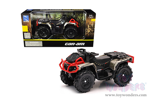 New Ray - Mini CAN-AM Outlander X MR1000R ATV (1/20 scale diecast model car, Black/Red) 07373