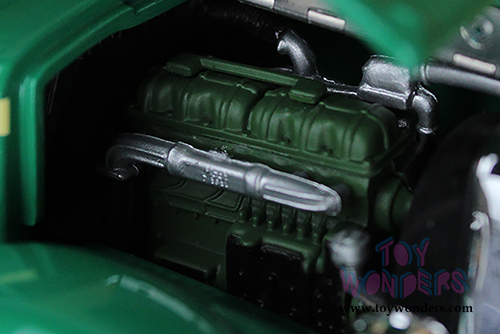 First Gear - C. Groot Company Mack L Vintage Garbage Truck (1/34 scale diecast model car, Green/Cream) 10-4064