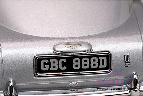 Sun Star European - Aston Martin DB5 Hard Top (1963, 1/18 scale diecast model car, Silver Grey) 1005SV