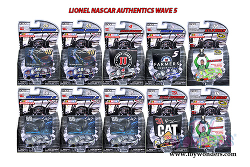 Lionel Racing - Nascar Authentics Race Cars Wave 5 (1/64 scale diecast model car) 10205-W5