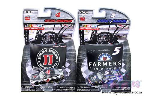 Lionel Racing - Nascar Authentics Race Cars Wave 5 (1/64 scale diecast model car) 10205-W5