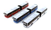 Sonic Articulated Bus with Sounds and Lights (11.5" diecast model car, Asstd.) 1100