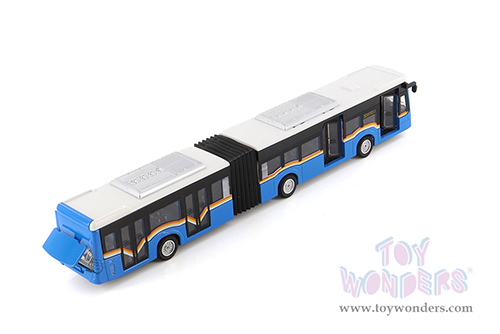 Sonic Articulated Bus with Sounds and Lights (11.5" diecast model car, Asstd.) 1100