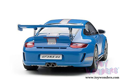 BBurago - Porsche 911 GT3 RS 4.0 Hardtop (1/18 scale diecast model car, Blue) 11036BU