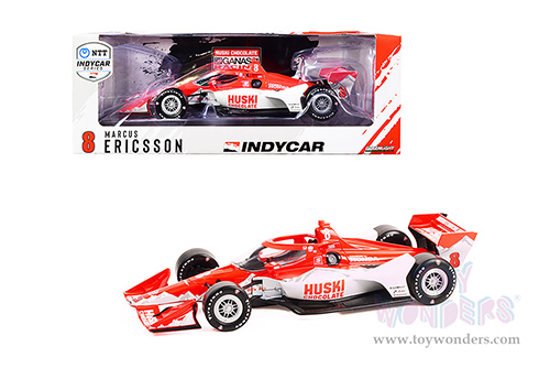 11134 Greenlight 2021 NTT IndyCar Series #8 Marcus Ericsson Chip Ganassi Racing model diecast car