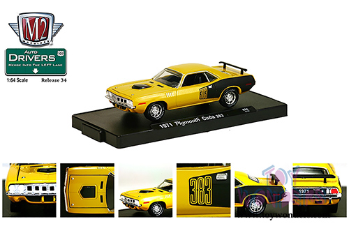 Castline M2 Machines - Drivers Release 34 (1/64 scale diecast model car, Asstd.) 11228/34