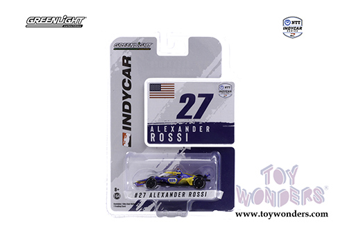 11507/48 Greenlight NTT IndyCar Series #27 Alexander Rossi Andretti Autosport 2021 model diecast car blister package