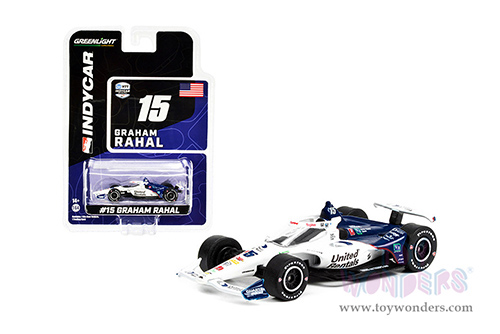 11537/48 Greenlight 2022 NTT IndyCar Series #15 Graham Rahal Rahal Letterman Lanigan Racing model diecast car
