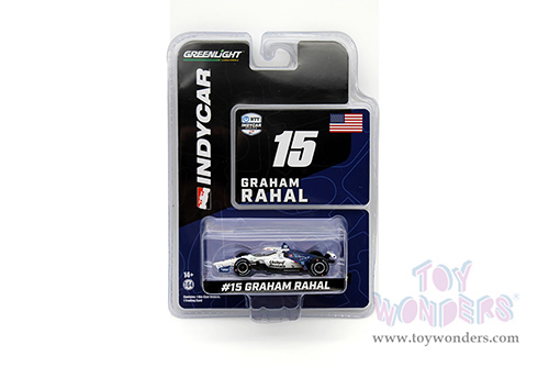 11537/48 Greenlight 2022 NTT IndyCar Series #15 Graham Rahal Rahal Letterman Lanigan Racing model diecast car blister package