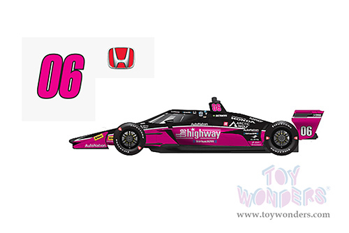 11541/48 Greenlight 2022 NTT IndyCar Series #06 Helio Castroneves Meyer Shank Racing model diecast car