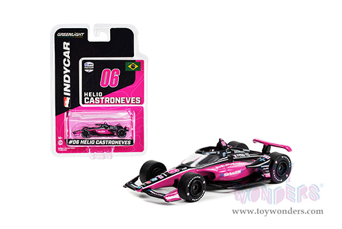 11541/48 Greenlight 2022 NTT IndyCar Series #06 Helio Castroneves Meyer Shank Racing model diecast car