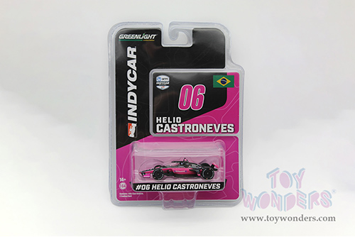 11541/48 Greenlight 2022 NTT IndyCar Series #06 Helio Castroneves Meyer Shank Racing model diecast car blister card package