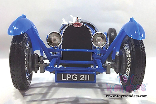 BBurago - Bugatti Type 59 (1934, 1/18 scale diecast model car, Blue) 12062BU/4