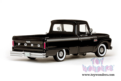 Sun Star USA - Ford F-100 Custom Cab Pickup (1965, 1/18 scale diecast model car, Raven Black) 1273BK