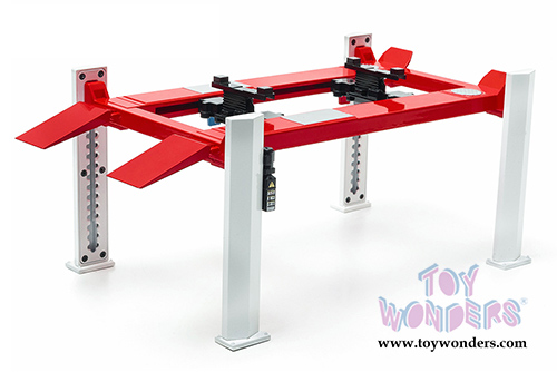 12888 Greenlight Four Post Lift model diecast accessory