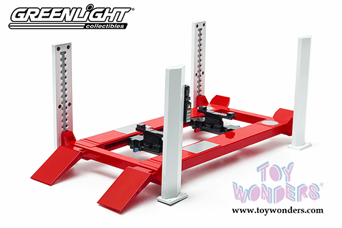 12888 Greenlight Four Post Lift model diecast accessory