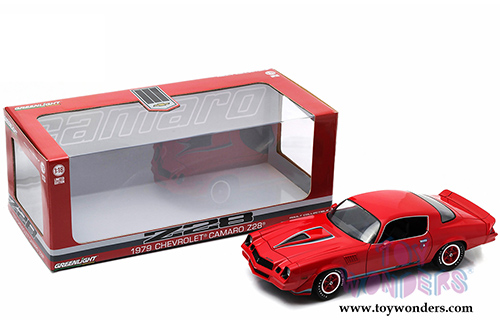 Greenlight - Chevrolet Camaro Z28 (1979, 1/18 scale diecast model car, Red) 12901