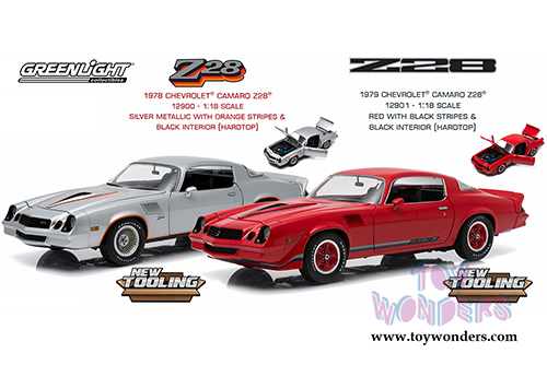 Greenlight - Chevrolet Camaro Z28 (1979, 1/18 scale diecast model car, Red) 12901