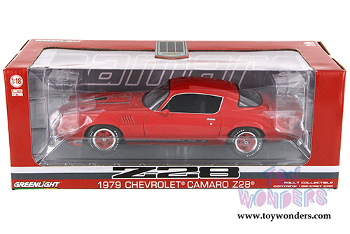 Greenlight - Chevrolet Camaro Z28 (1979, 1/18 scale diecast model car, Red) 12901