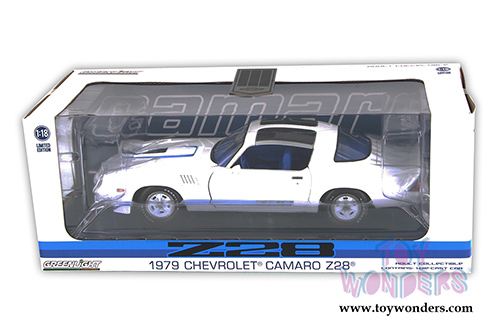 Greenlight - Chevrolet Camaro Z28 T-Top (1979, 1/18 scale diecast model car, White) 12903