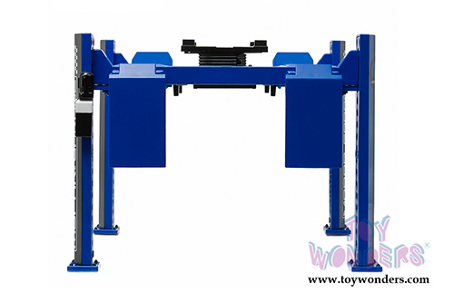 Greenlight  - Four Post Lift Mopar Edition (1/18 scale diecast model accessory, Blue/Black) 12967