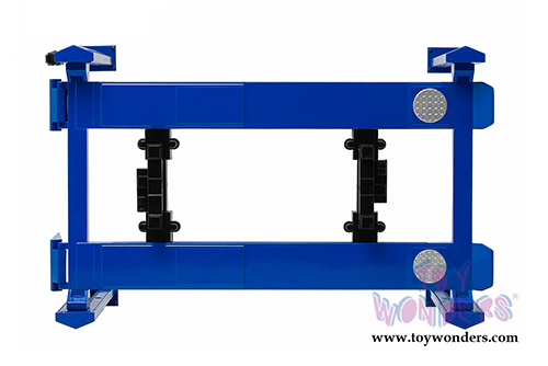 Greenlight  - Four Post Lift Mopar Edition (1/18 scale diecast model accessory, Blue/Black) 12967