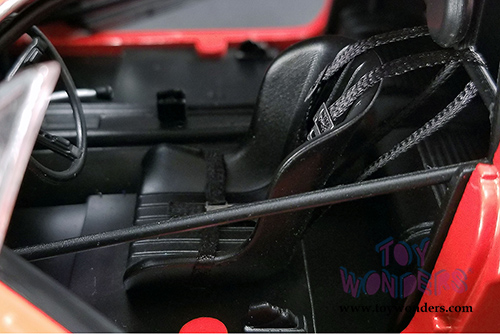 Acme - Jerry Titus & Ronnie Bucknum Ford Shelby Mustang GT-350 #1 1968 Daytona Class 24hr Road Race Championship (1968, 1/18 scale diecast model car, Red) 12988