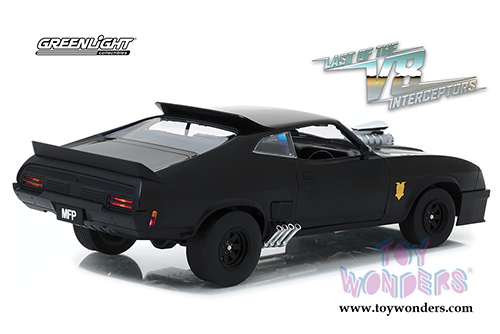 Greenlight Hollywood - Last of the V8 Interceptors Ford Falcon XB Hardtop (1973, 1/18 scale diecast model car, Black) 12996