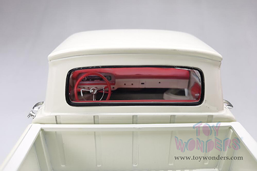 Sun Star - Ford F-100 Custom Cab Pickup (1965, 1/18 scale diecast model car, White) 1302