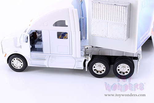 Kinsmart - Kenworth&reg; T700 Tractor with Container (13", 1/68 Scale diecast model car, Asstd.) 1302D