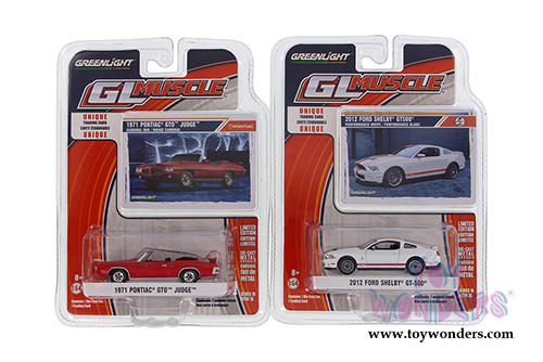 Greenlight - GL Muscle Series 15 Assortment (1/64 scale diecast model car, Asstd.) 13150/48