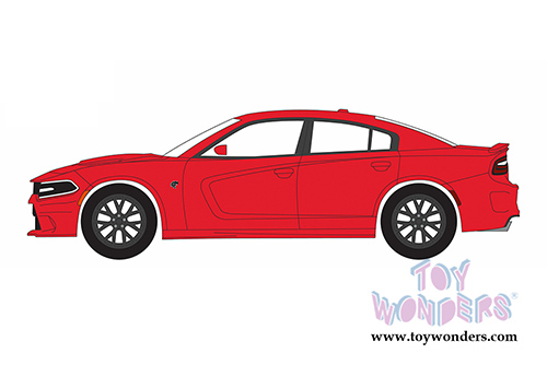 Greenlight - GL Muscle Series 16 - Dodge Charger Hard Top (2016, 1/64 scale diecast model car, Tor Red) 13160F/48