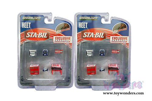Greenlight - GL Muscle Shop Tools Sta-Bil & Heet (6 pc. set, 1:64 Scale) 13165