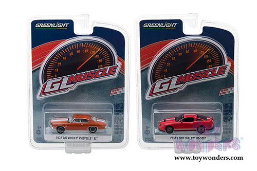 Greenlight - GL Muscle Series 18 Assortment (1/64 scale diecast model car, Asstd.) 13180/48
