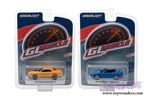 Greenlight - GL Muscle Series 18 Assortment (1/64 scale diecast model car, Asstd.) 13180/48