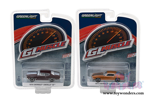 Greenlight - GL Muscle Series 19 Assortment (1/64 scale diecast model car, Asstd.) 13190/48