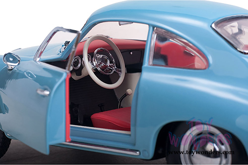 Sun Star European - Porsche 356A 1500 GS Carrera GT Coupé (1957, 1/18 scale diecast model car, Meissen Blue) 1329