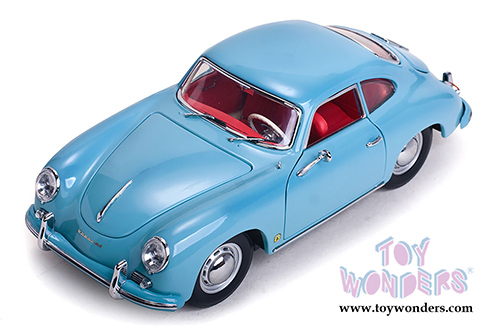 Sun Star European - Porsche 356A 1500 GS Carrera GT Coupé (1957, 1/18 scale diecast model car, Meissen Blue) 1329