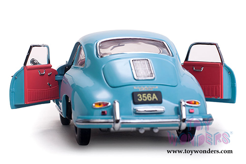 Sun Star European - Porsche 356A 1500 GS Carrera GT Coupé (1957, 1/18 scale diecast model car, Meissen Blue) 1329