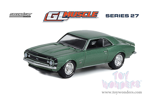 13320A/48 Greenlight Muscle Series 27 1967 Chevrolet Camaro SS 369 model diecast car