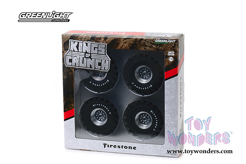 13546 Greenlight Kings of Crunch Monster Truck Firestone Wheels model diecast car accessories