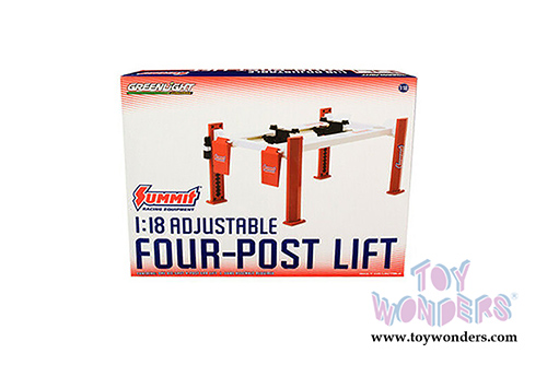 Greenlight - Adjustable Four-Post Lift - Summit Racing Equipment (1/18 scale) 13549