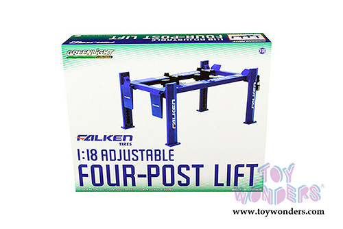 Greenlight - Adjustable Four-Post Lift - Falken Tires (1/18 scale) 13553